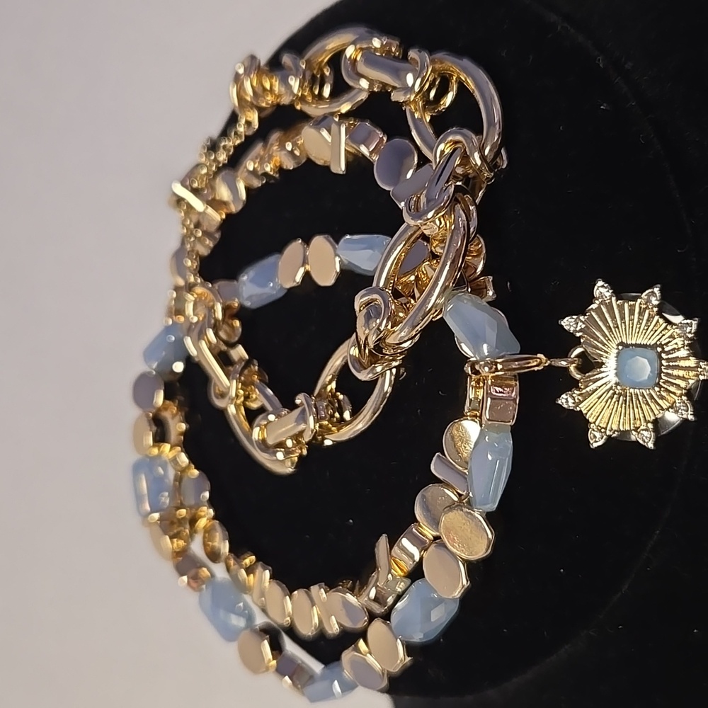 Bomb Party Gold Bracelets - 2025 Her Heart Shines Summer Stack